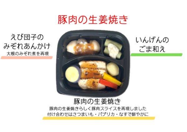 画像1: 豚肉の生姜焼き(ムース食) (1)