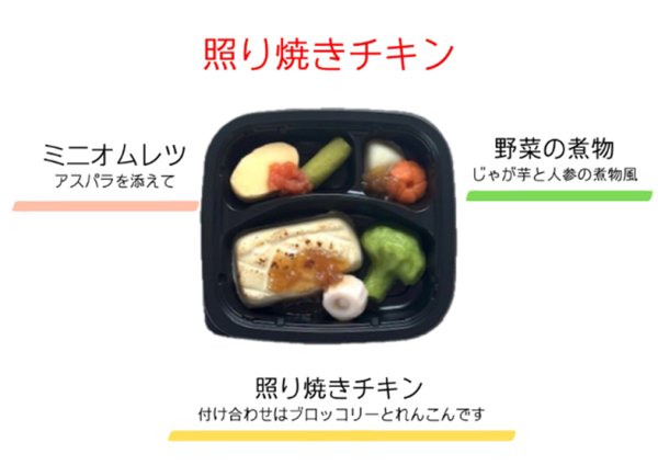画像1: 照り焼きチキン(ムース食) (1)