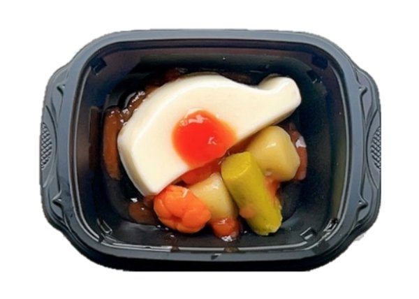画像1: 白身魚のトマトソースかけ  (ムース食) (1)