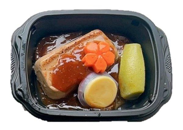 画像1: 牛肉のステーキ風  (ムース食) (1)